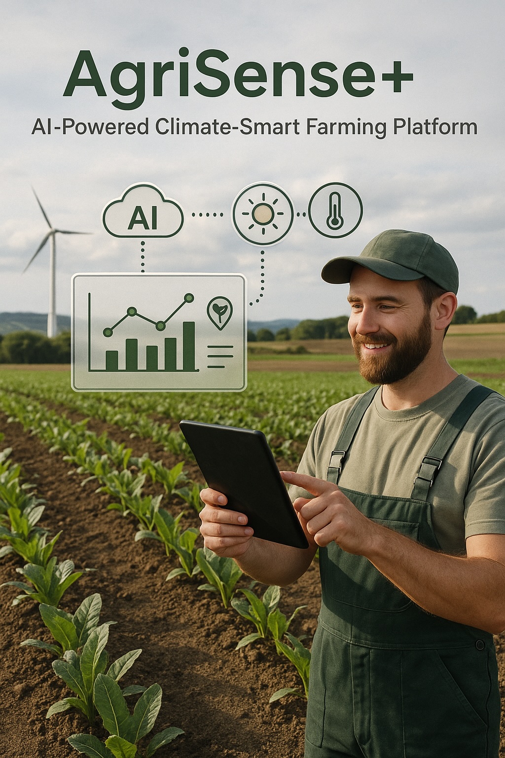AgriSense+ platform and smart farming operations